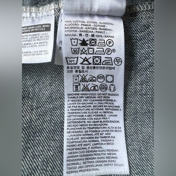 Levis Denim Trucker Jacket Blue Wash 07158-0010 Sz 4XL 100% Cotton - Picture 9 of 16